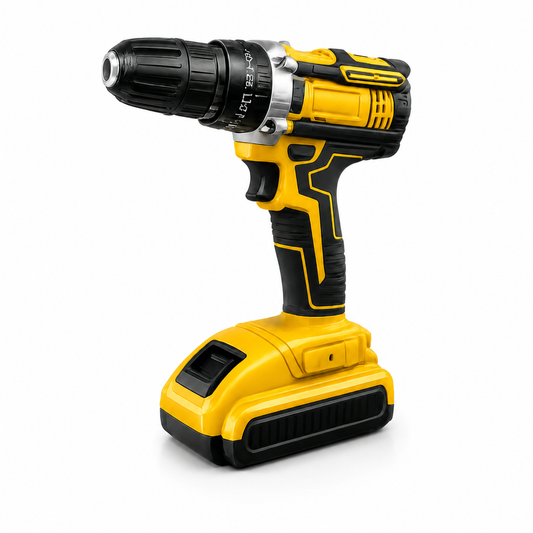 Taladro Inalámbrico 12V + Kit 26 Accesorios y Maleta