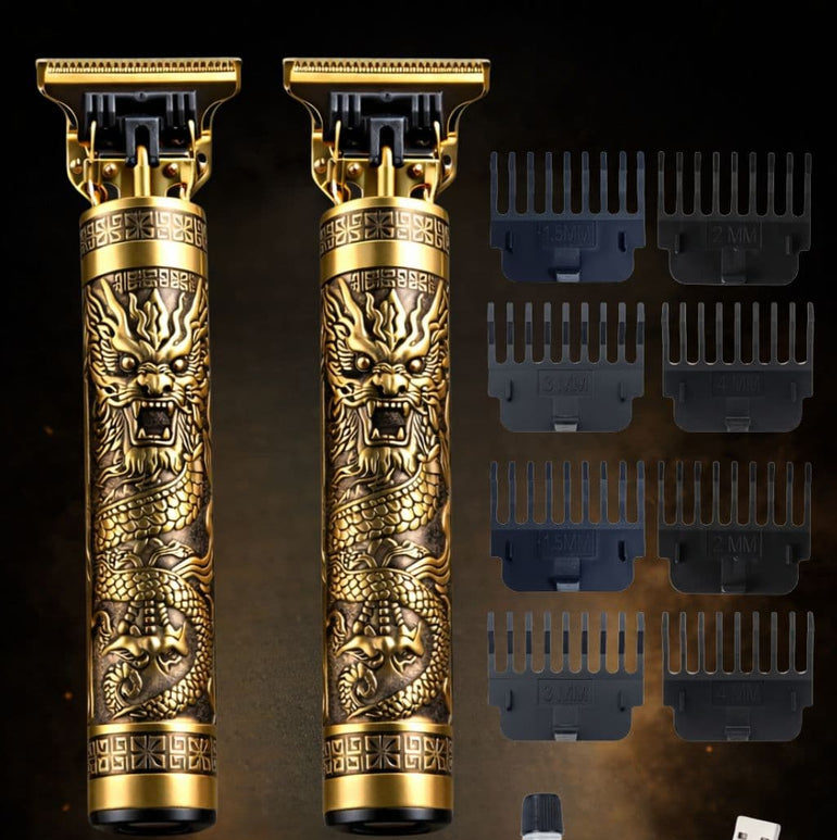 Cortadora de Cabello Profesional – Máquina Barbera Recargable