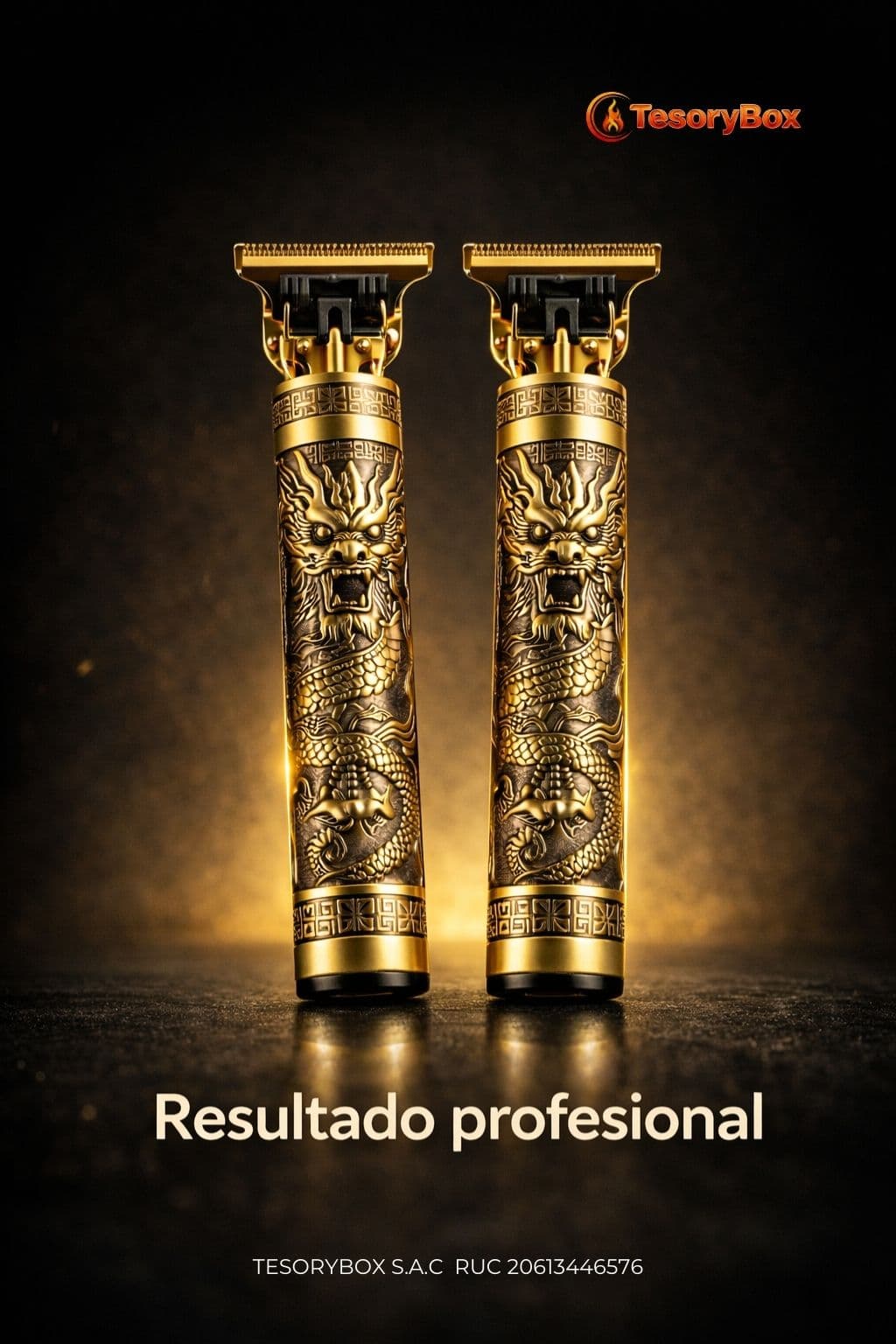 Cortadora de Cabello Profesional – Máquina Barbera Recargable