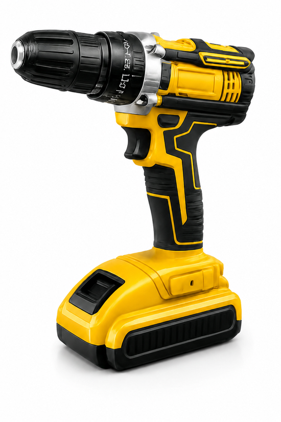 Taladro Inalámbrico 12V + Kit 26 Accesorios y Maleta