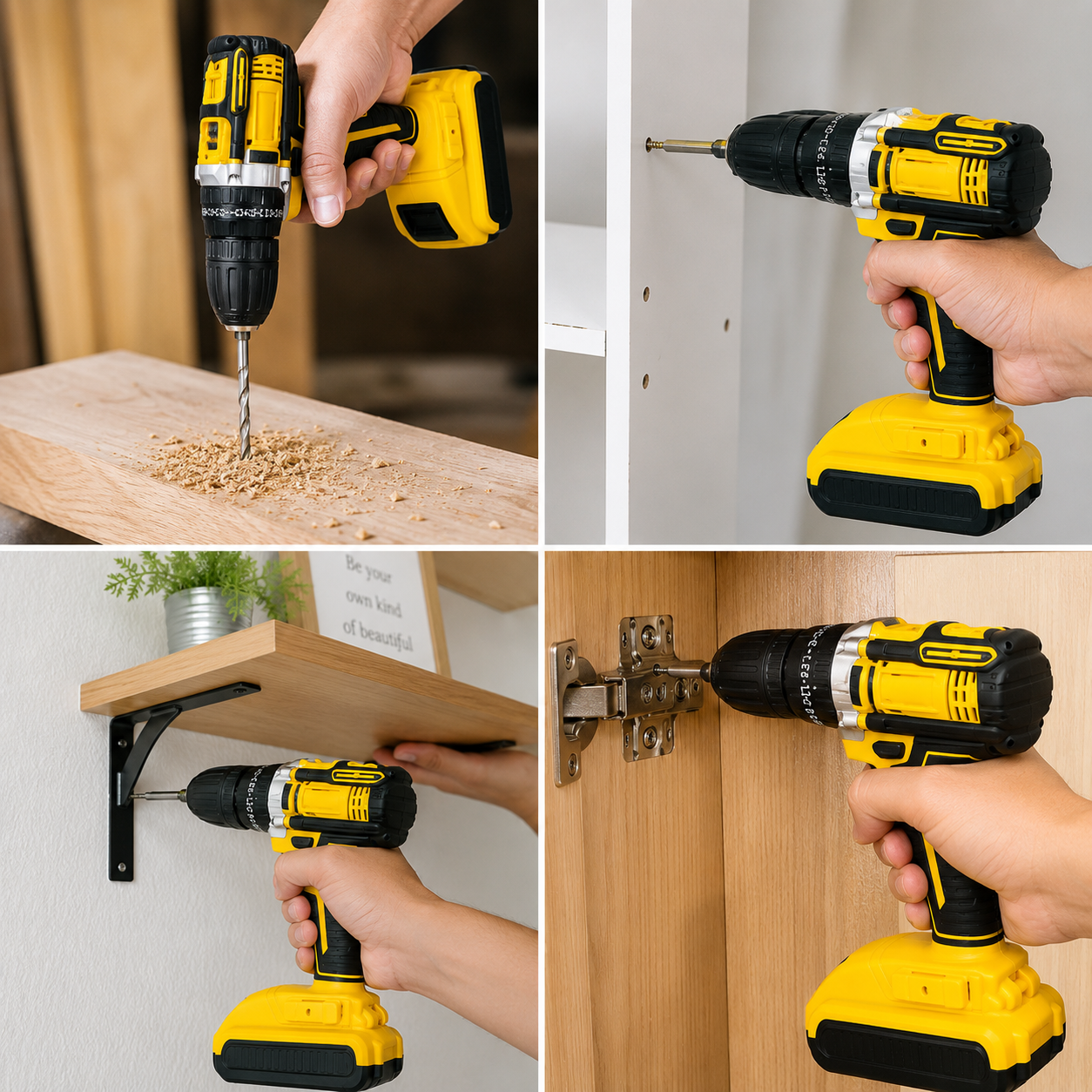 Taladro Inalámbrico 12V + Kit 26 Accesorios y Maleta