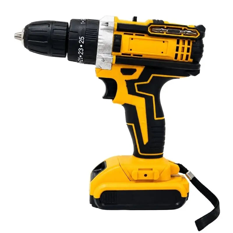 Taladro Inalámbrico 12V + Kit 30 Accesorios y Maleta