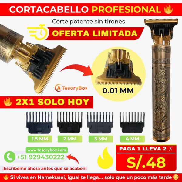 cortadora de cabello profesional peru