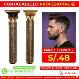 maquina cortacabello profesional metalica